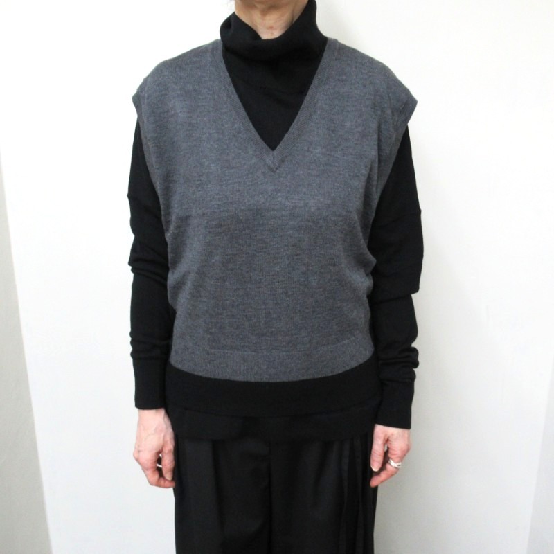 LIYOCA WOOL混天竺ベスト /CGY16